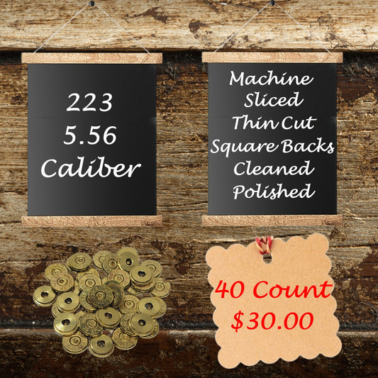 Rifle Bullet Slices For Crafting